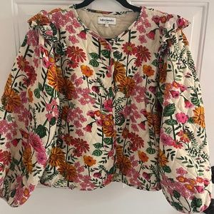 Lollys Laundry Quilted Floral Jacket